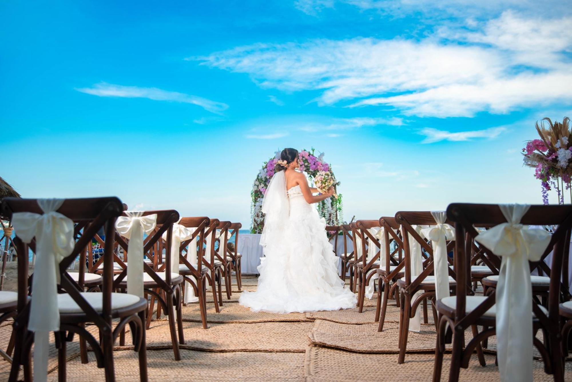 Ritz Acapulco All Inclusive Екстер'єр фото Wedding at the resort