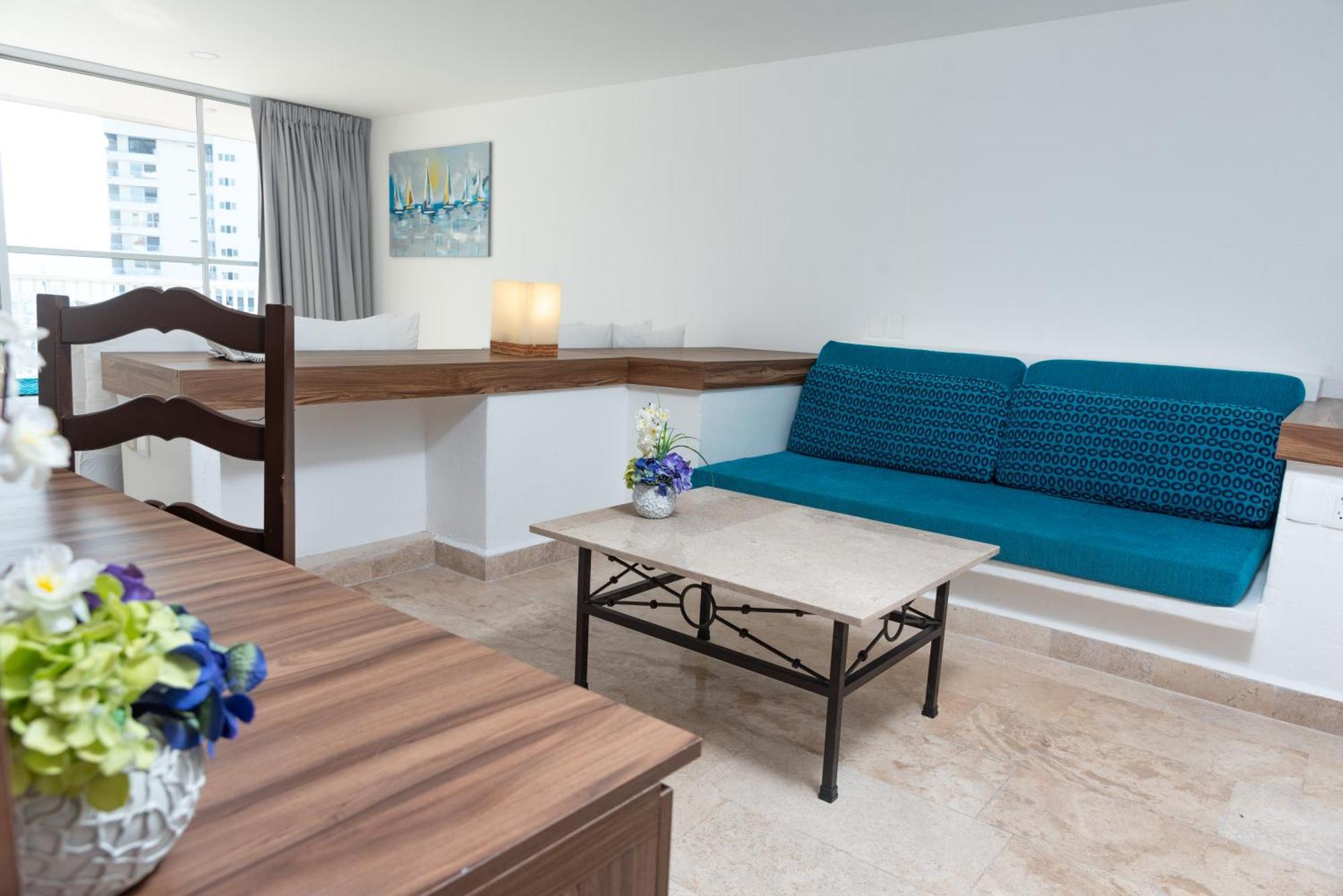 Ritz Acapulco All Inclusive Екстер'єр фото A living room at the hotel